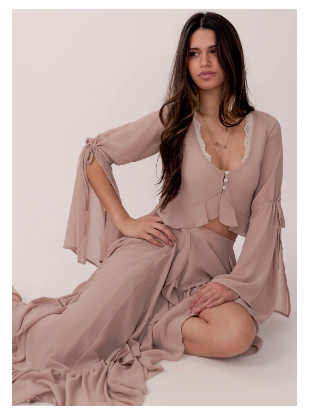 Joyfolie Gwendelina top Women’s - Desert shell